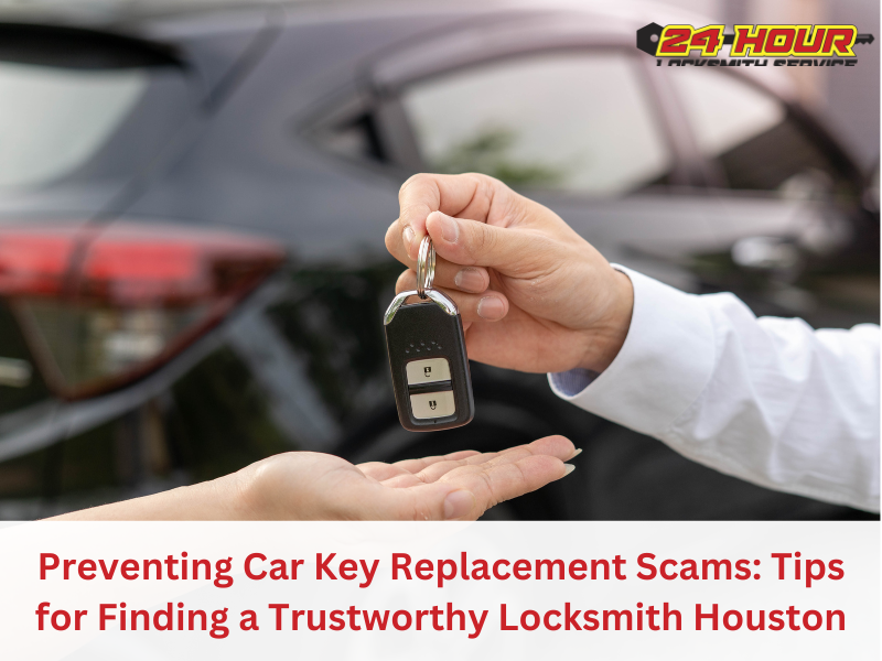 Preventing Car Key Replacement Scams: Tips for Finding a Trustworthy Locksmith Houston