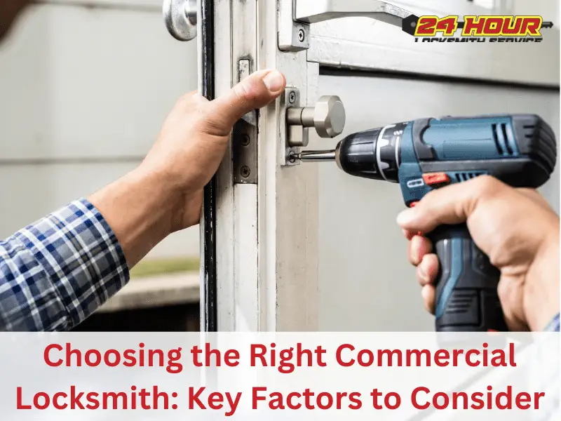Choosing the Right Commercial Locksmith Houston: Key Factors to Consider