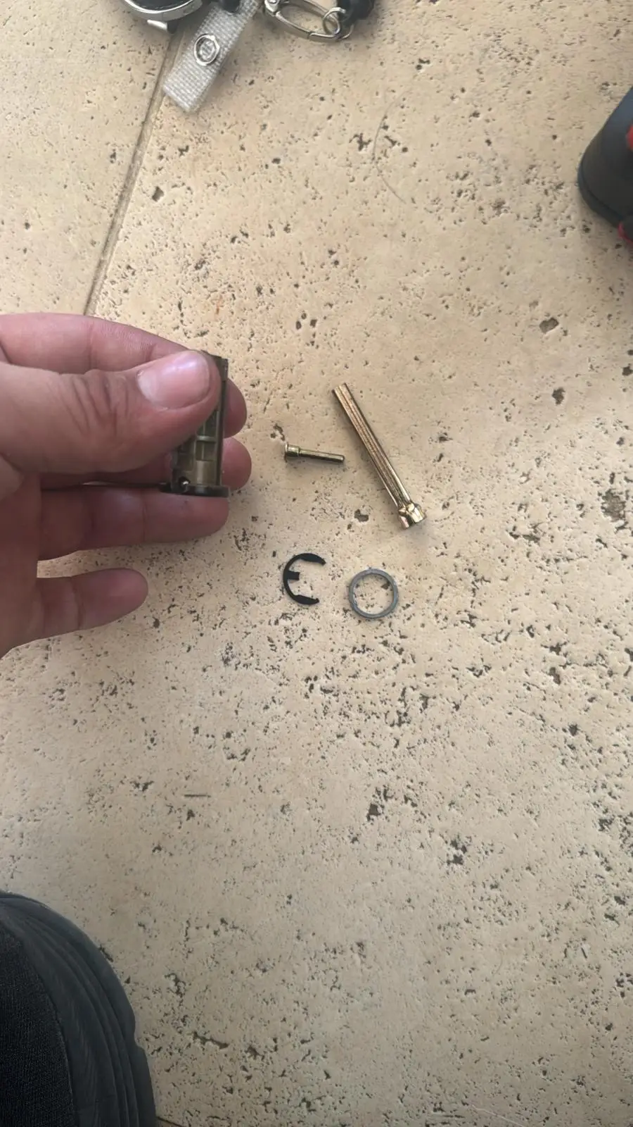 vehicle key service shown in a real service photo
